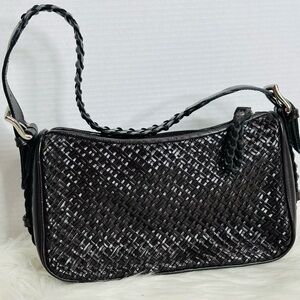 Talbots Brown Woven Shoulder Bag